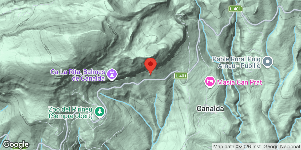 Mapa de situació de ESCALADORS, COVA DELS