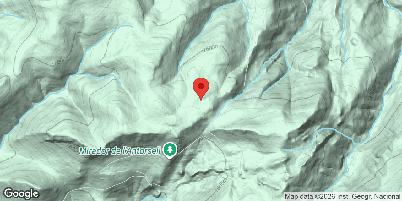 Mapa de situació de VERNÚS,  AVENC DEL