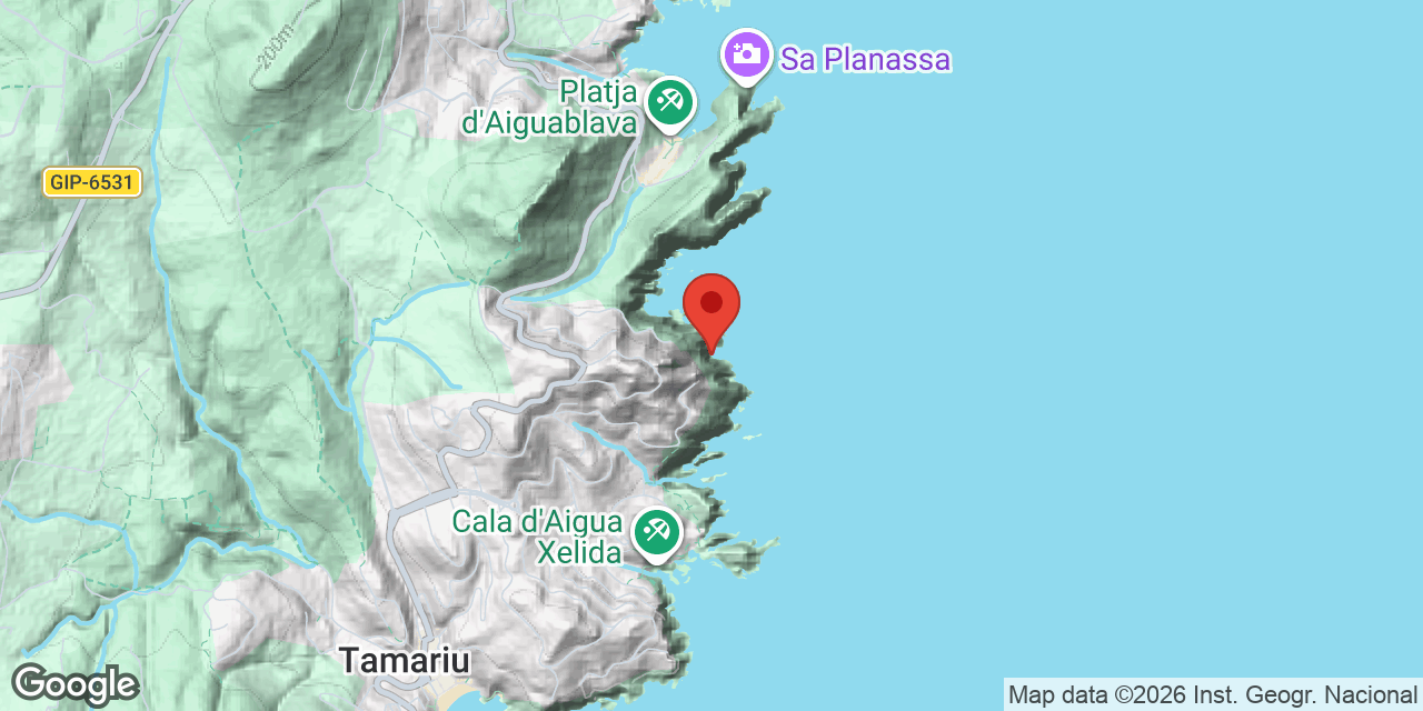 Mapa de situación de GISPERT, COVA D'EN