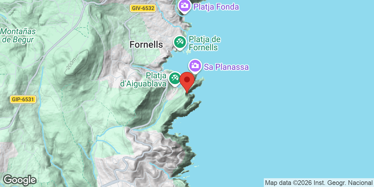 Mapa de situació de FAIXES, COVA DE SES