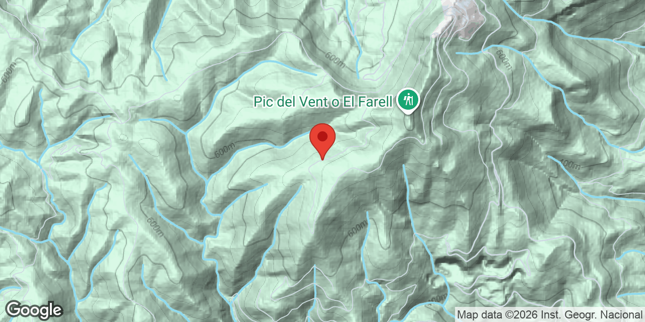 Carte de situation de COSTA LLISA, AVENC DE LA