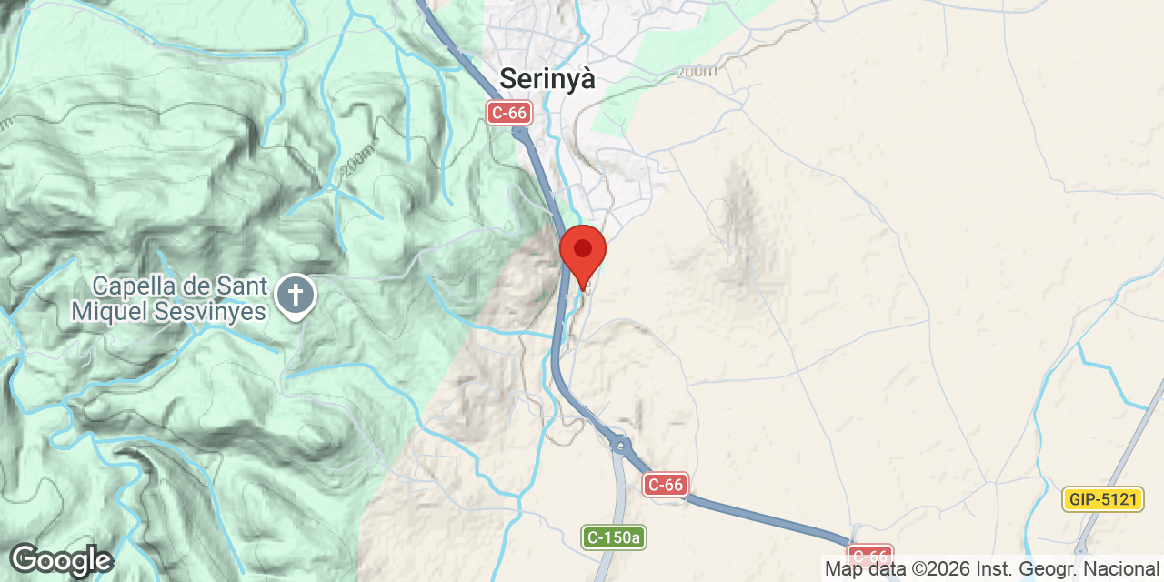 Mapa de situación de MOLLET, COVA D'EN