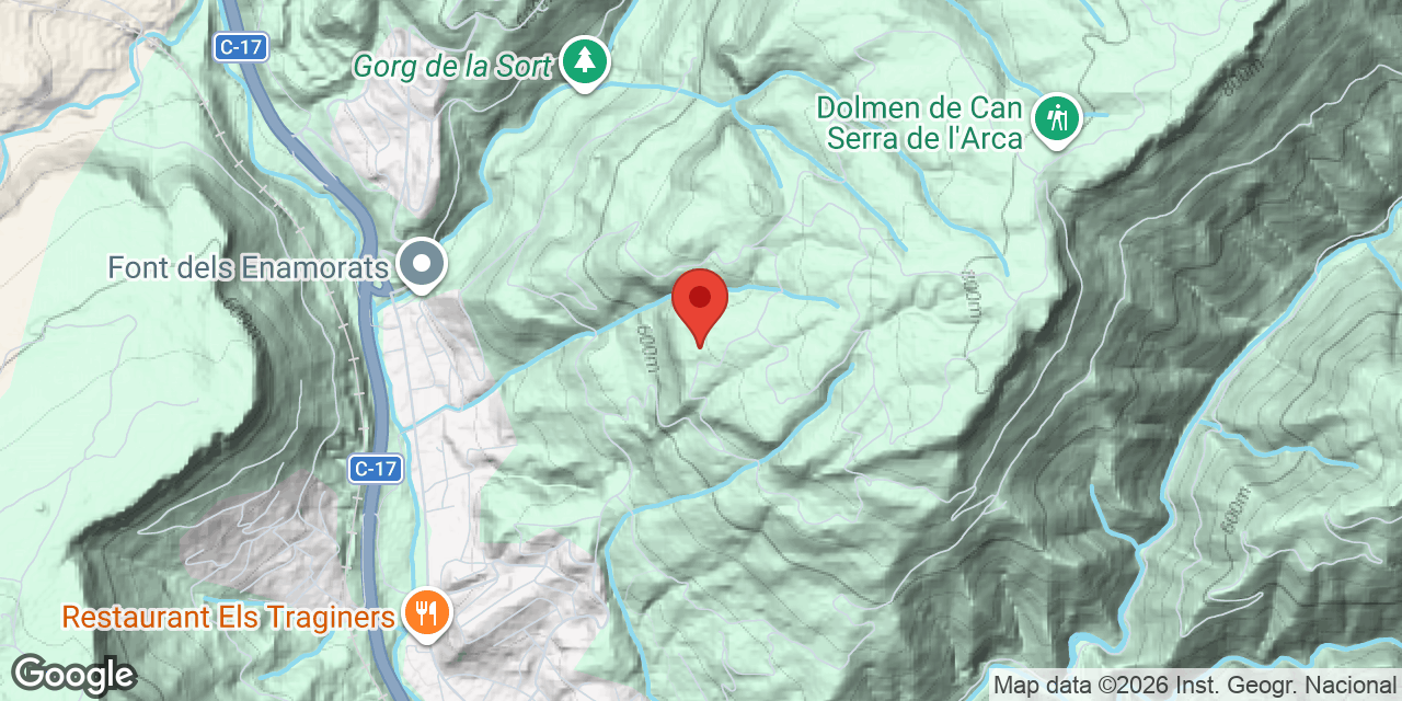 Mapa de situació de MORO, COVA DEL