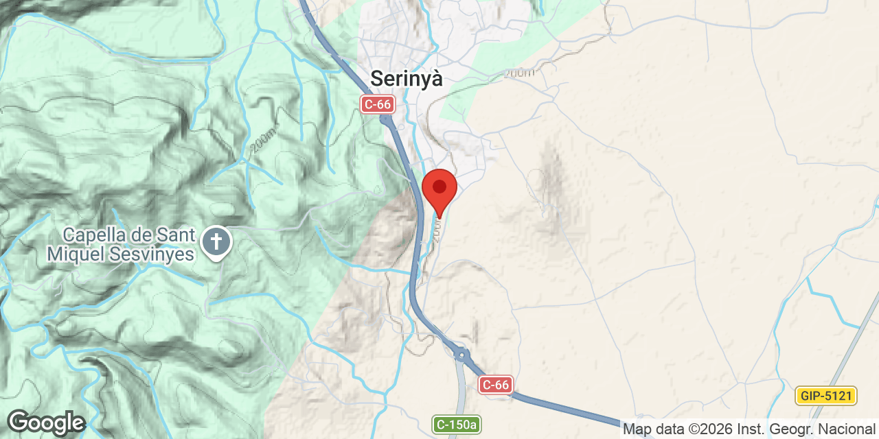 Mapa de situació de RECLAU VIVER, COVA DEL