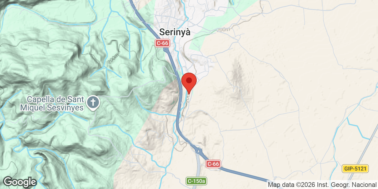 Mapa de situación de PAU, COVA D'EN