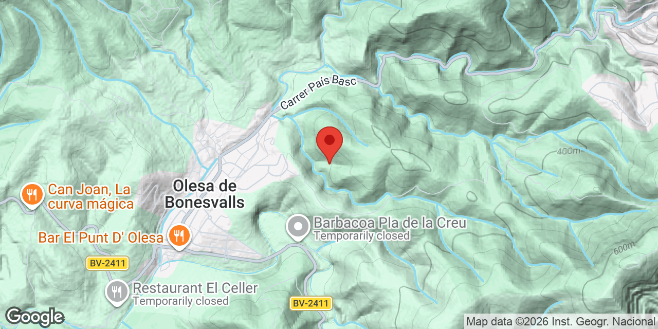 Location map of GORI, AVENC D'EN