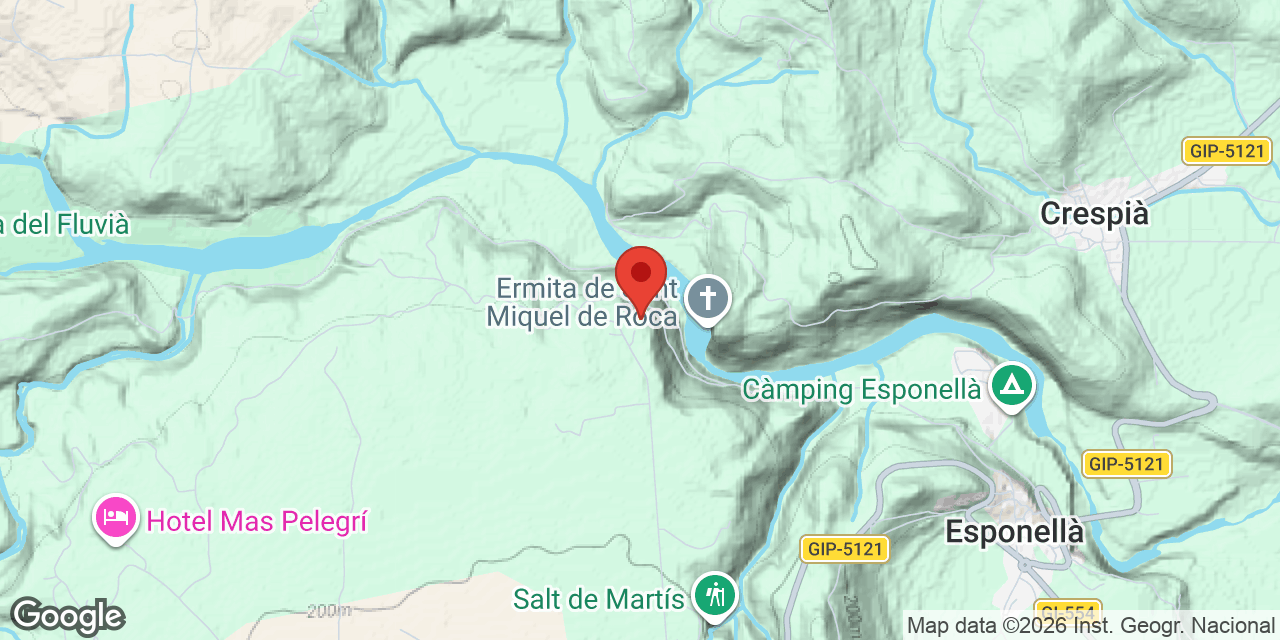 Location map of MARIVER DE MARTÍS Nº2, COVA DE