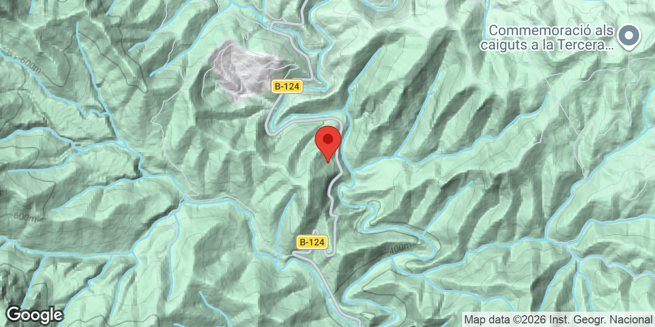 Location map of AIGUADER DE DALT, BALMA DE L'
