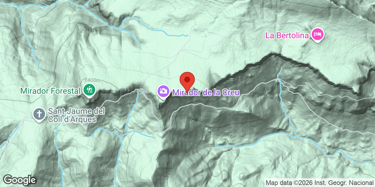 Mapa de situació de MORERIA, LA