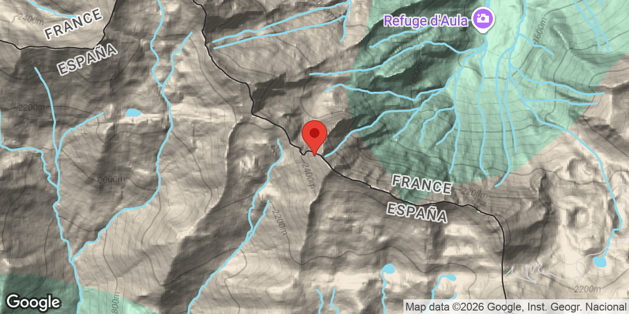 Location map of AULÀ, AVENC D.3 D'