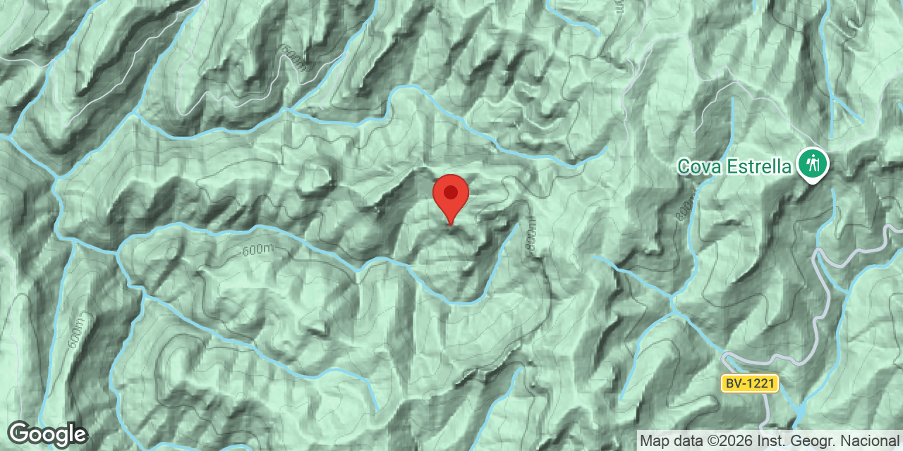 Location map of CORT PENJADA DE MATA-RODONA