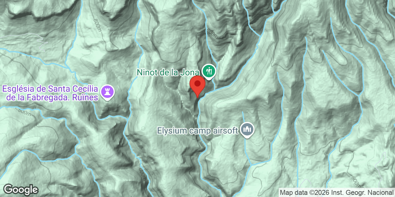 Mapa de situació de FONT FREDA, COVA Nº1 DE LA