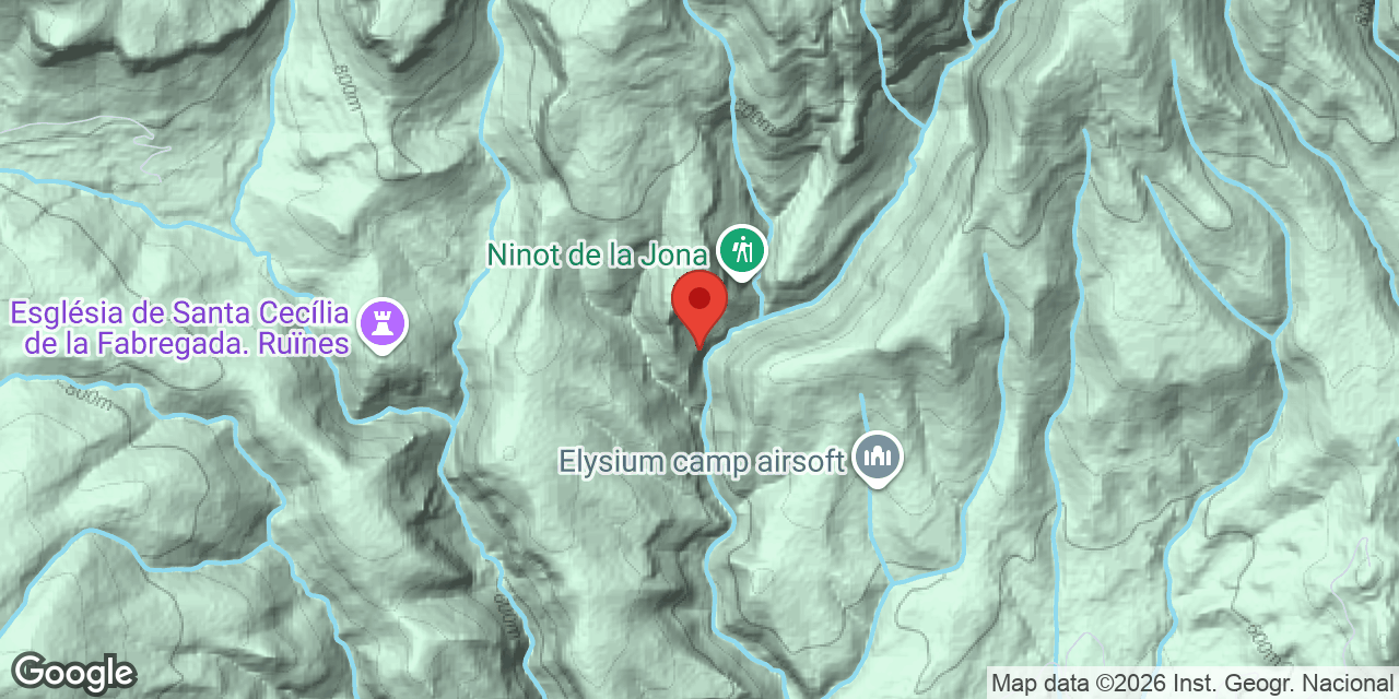 Location map of FONT FREDA, COVA Nº2 DE LA