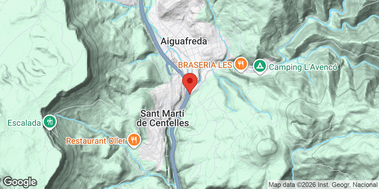 Mapa de situació de TRENCADA, COVA