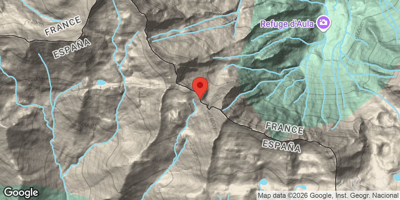 Mapa de situación de AULÀ, COVA D.4 D'