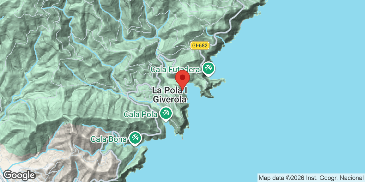 Mapa de situación de GIVEROLA, COVA