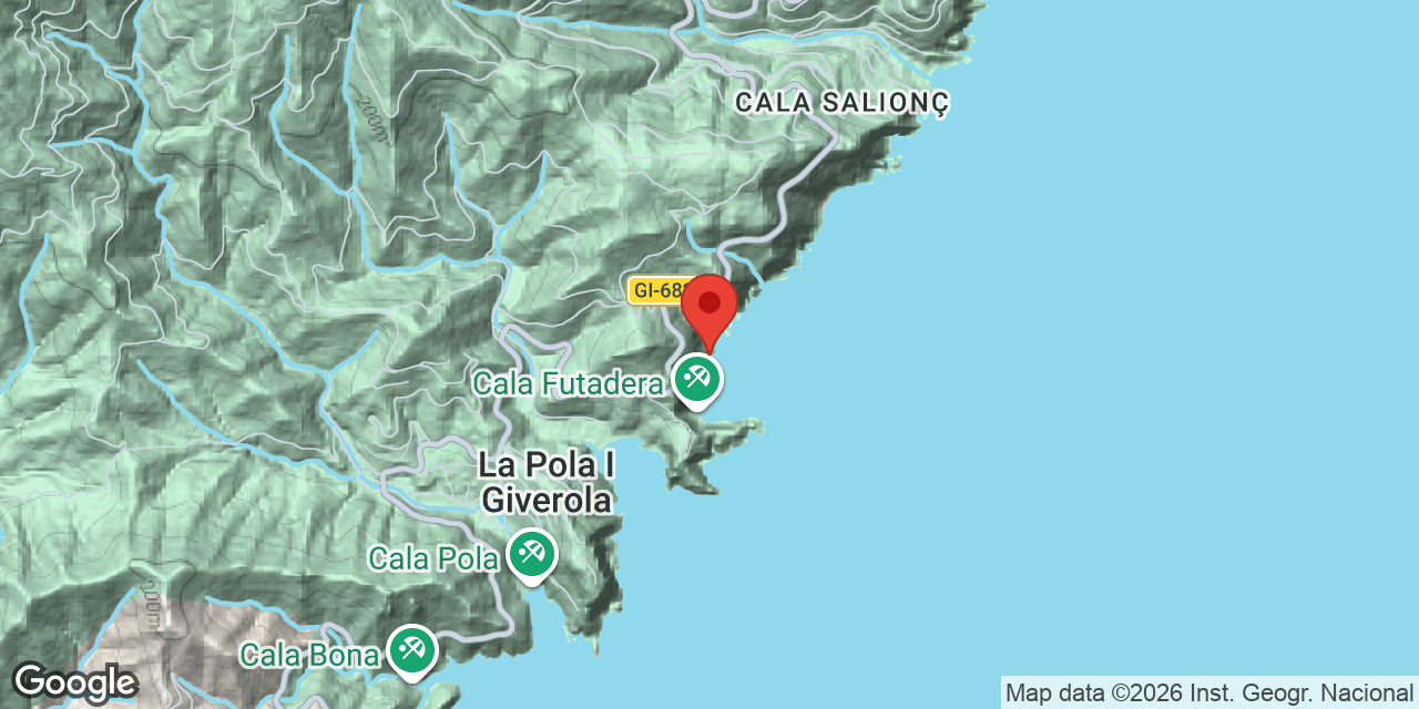 Mapa de situació de FOTEDERA, COVA III DE