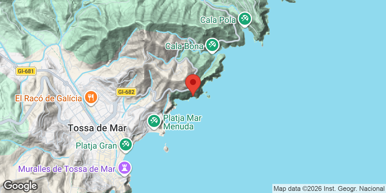 Mapa de situación de BOADA, COVA Nº4 D'EN