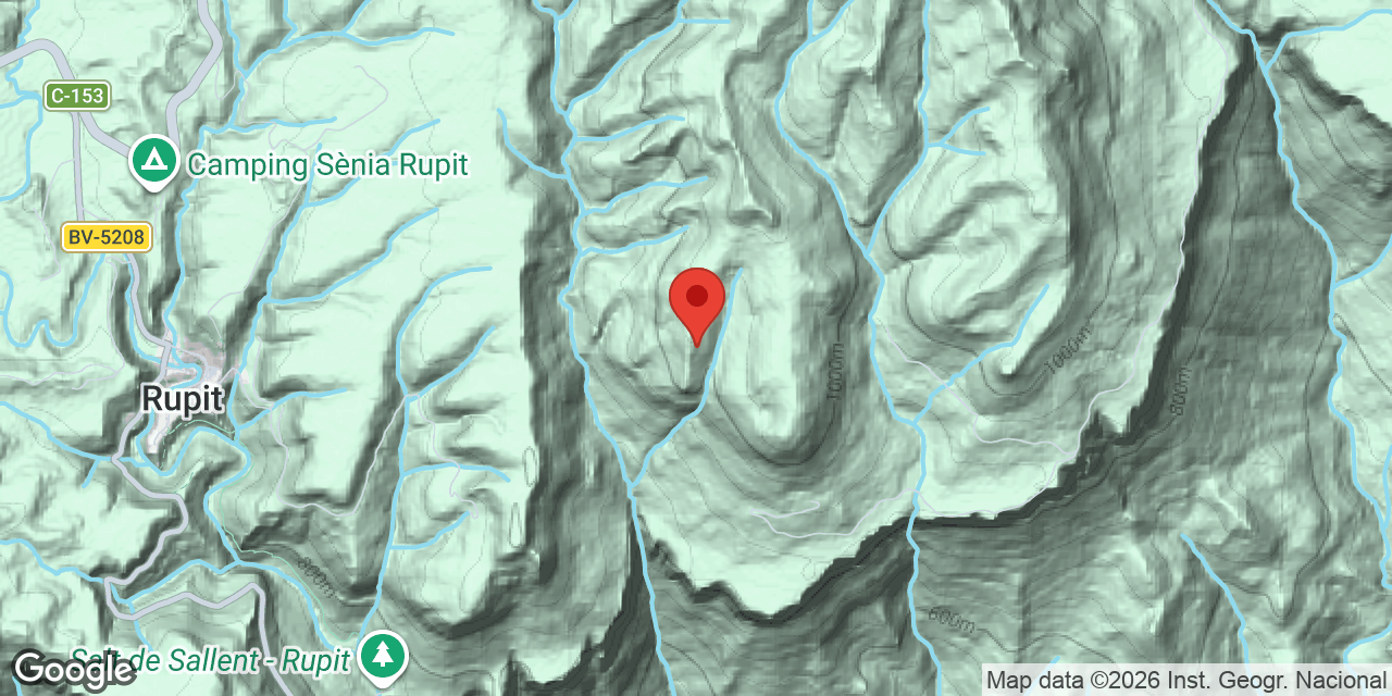 Location map of PUIG DE BATALLA, BORA GRAN DEL