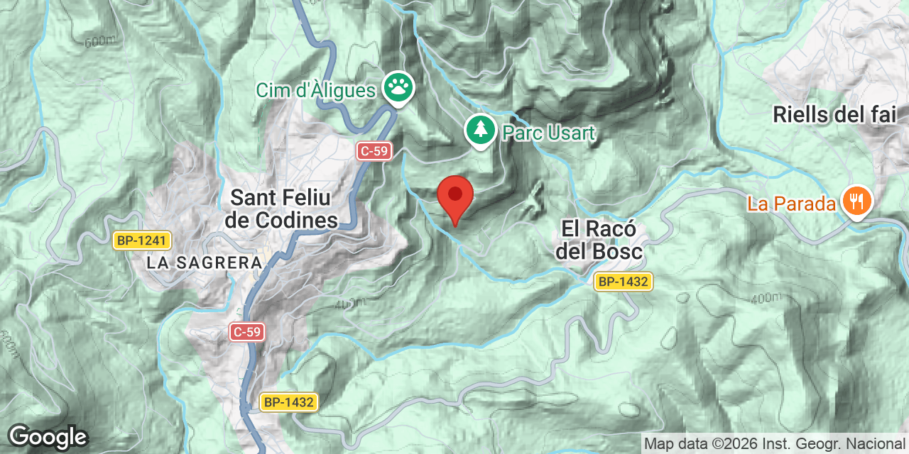 Mapa de situació de CA, BALMA DEL