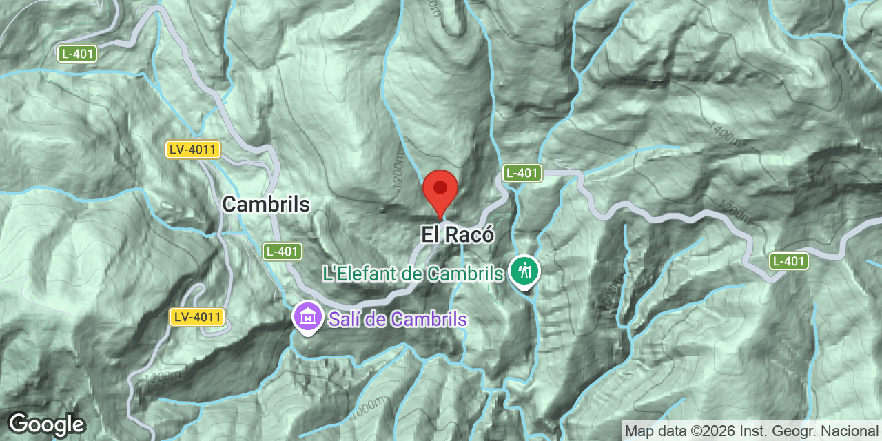 Mapa de situación de CAL SALA, COVES DE