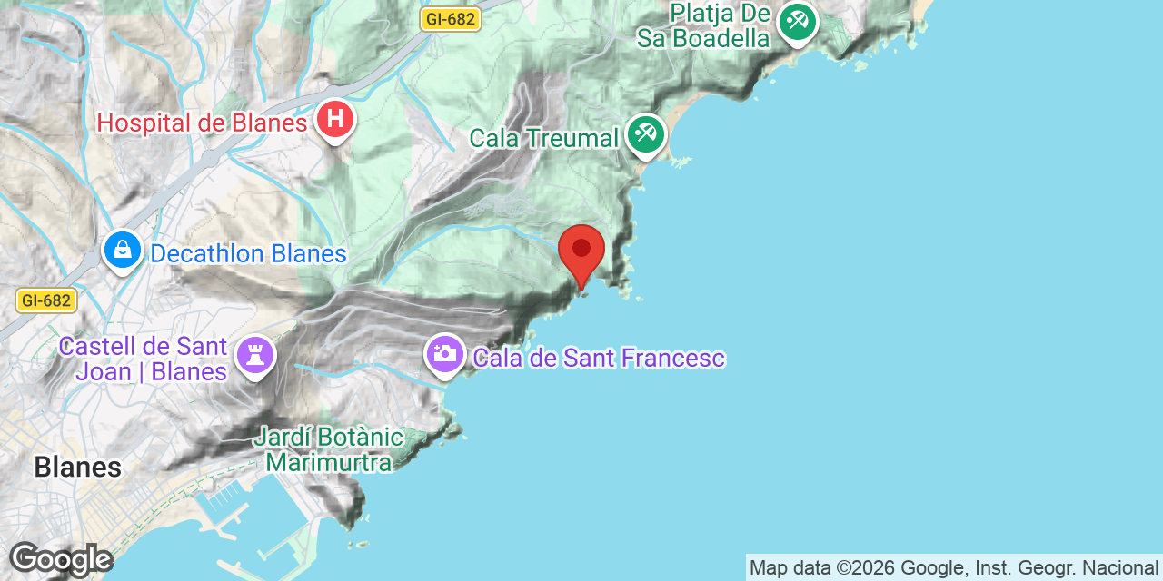Mapa de situació de SANT FRANCESC, COVA DE