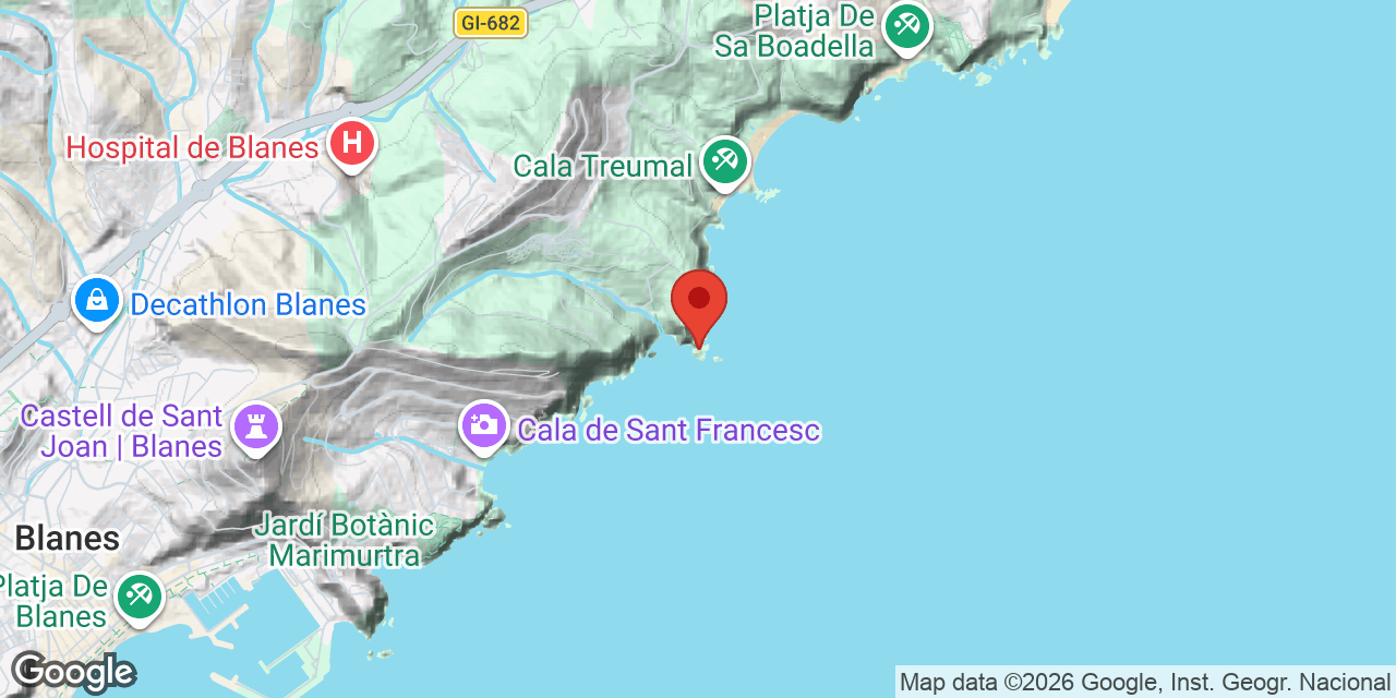 Mapa de situació de AGULLA, COVA DE S'