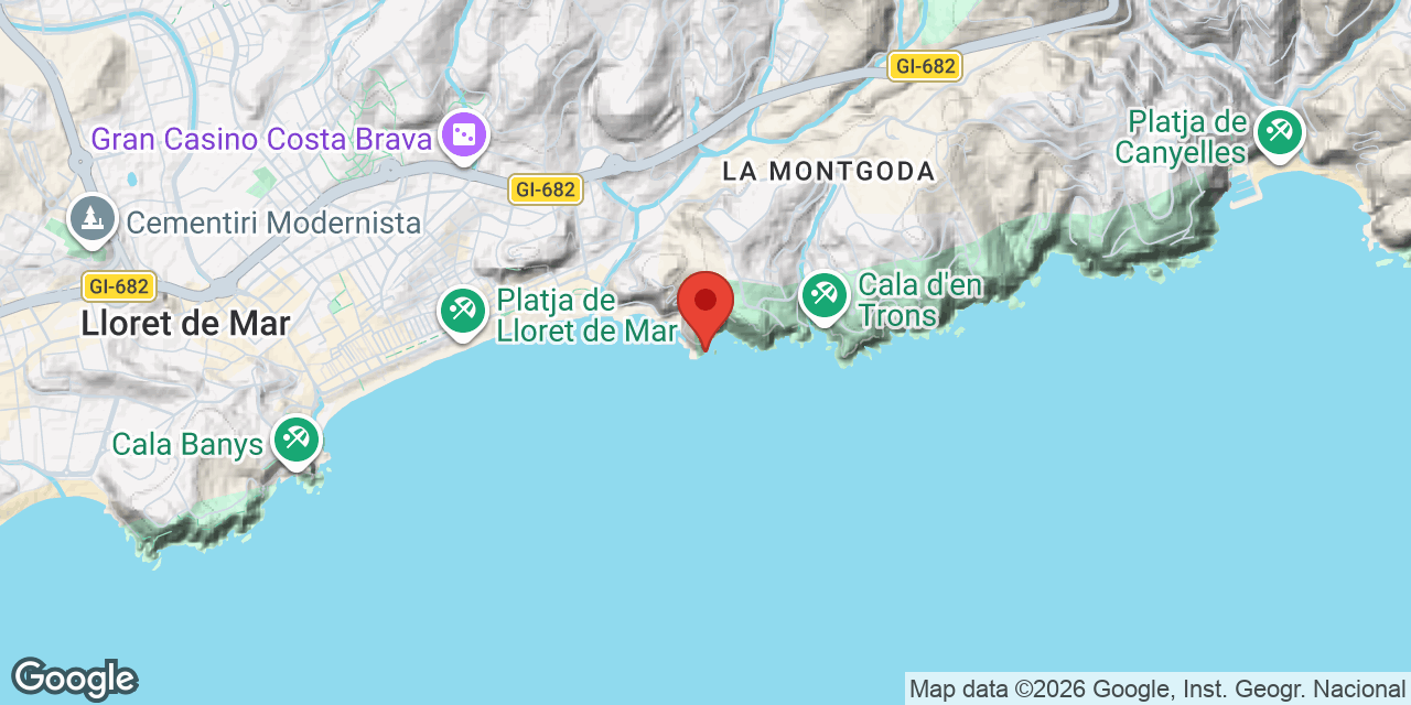 Mapa de situació de GAVINES, COVA DE LES