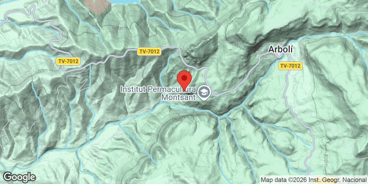 Carte de situation de PEP TON, AVENC D'EN