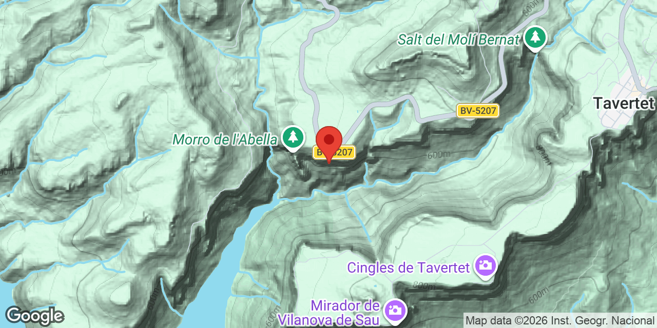 Mapa de situació de BALÀ, BALMES DE