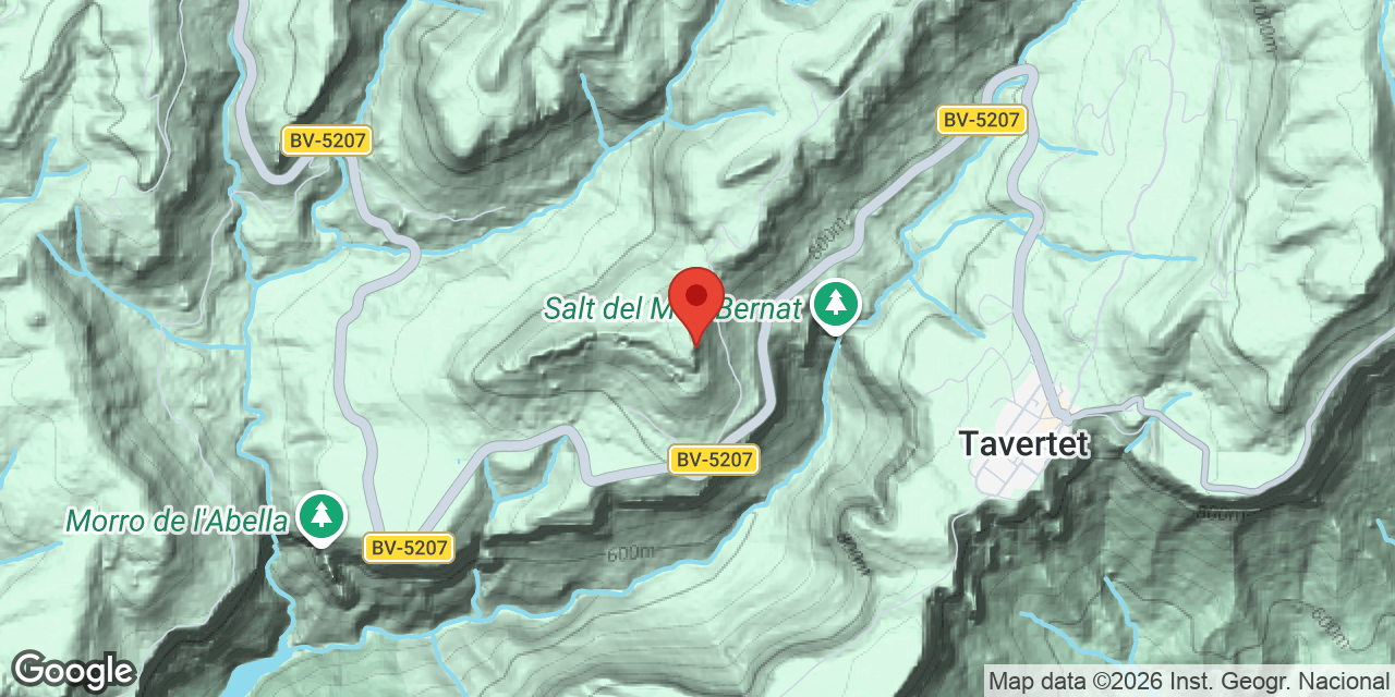 Mapa de situació de PUIG DE LES BALMES, COVA SUPERIOR DEL