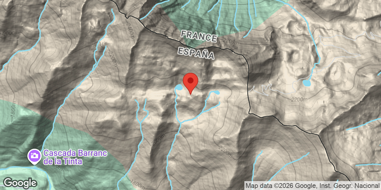 Mapa de situación de AULÀ, AVENC G.1 D'