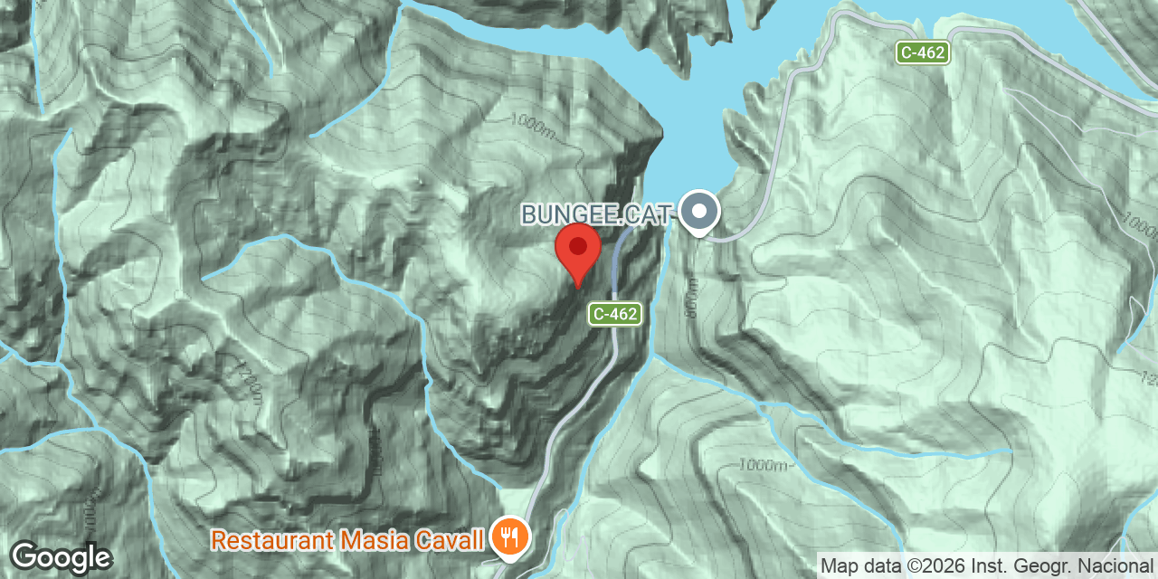 Mapa de situación de XORIGUER, BALMA DEL