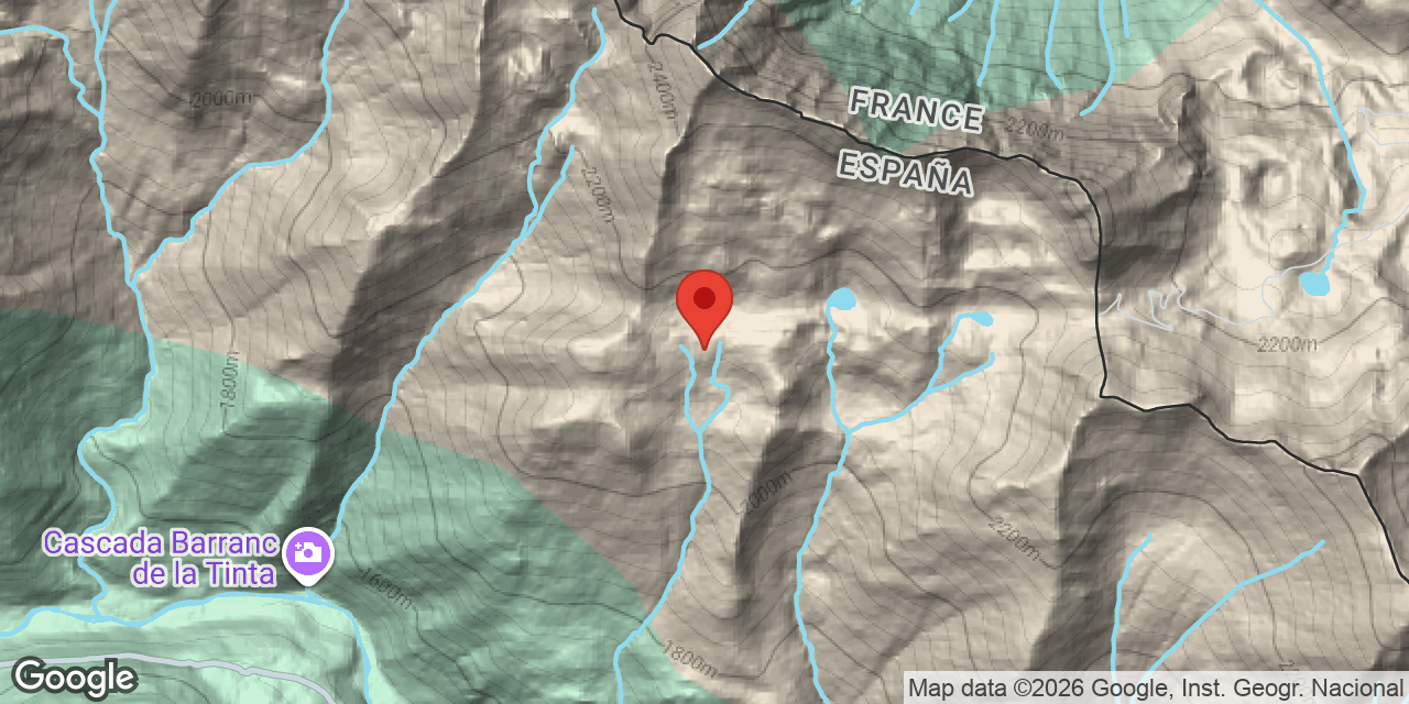 Mapa de situació de AULÀ, AVENC H.1 D'