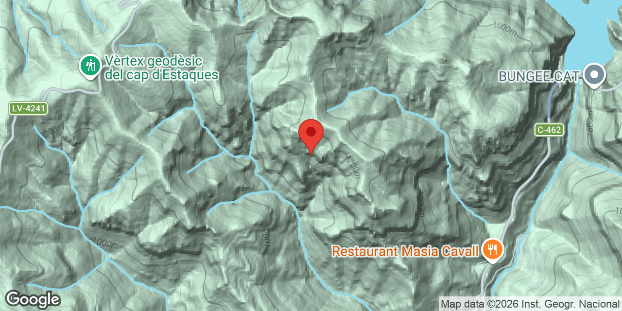 Mapa de situació de QUESIS, BALMA DE LA