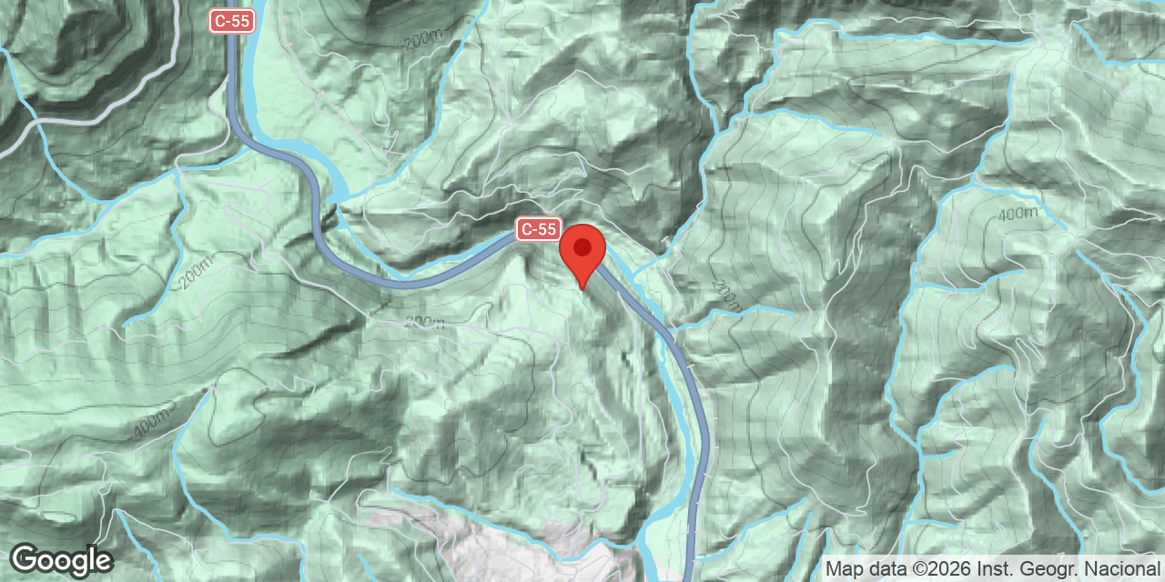 Mapa de situación de RUBRICATA, AVENC