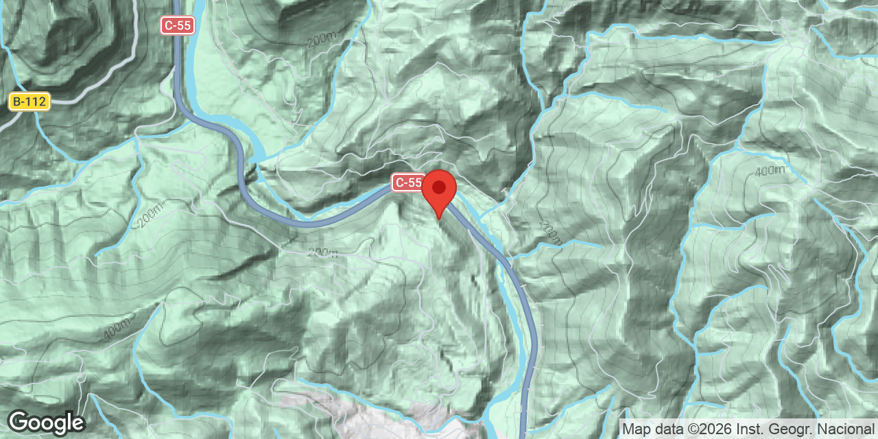 Location map of CAN PALOMA, COVA DE