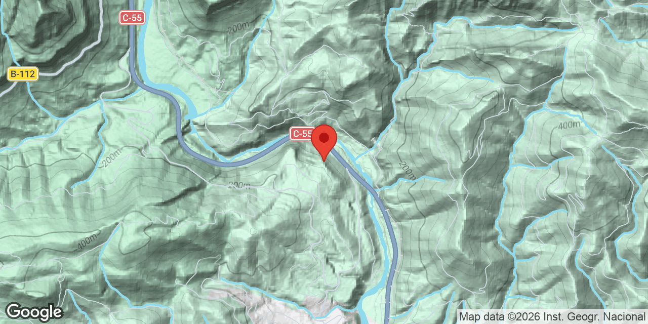 Mapa de situació de CAN PALOMA, COVA Nº2 DE