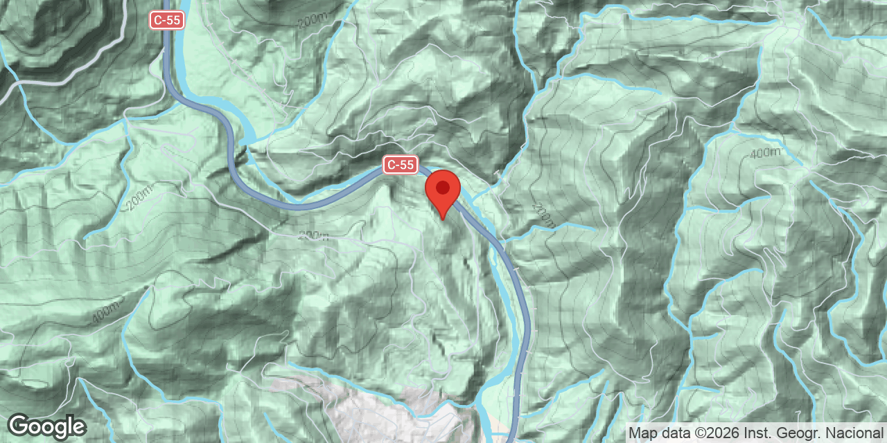 Mapa de situació de GATOSES, COVES DE LES