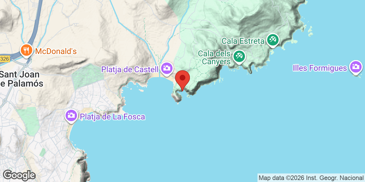 Mapa de situació de COBERTERA, COVES DE SA