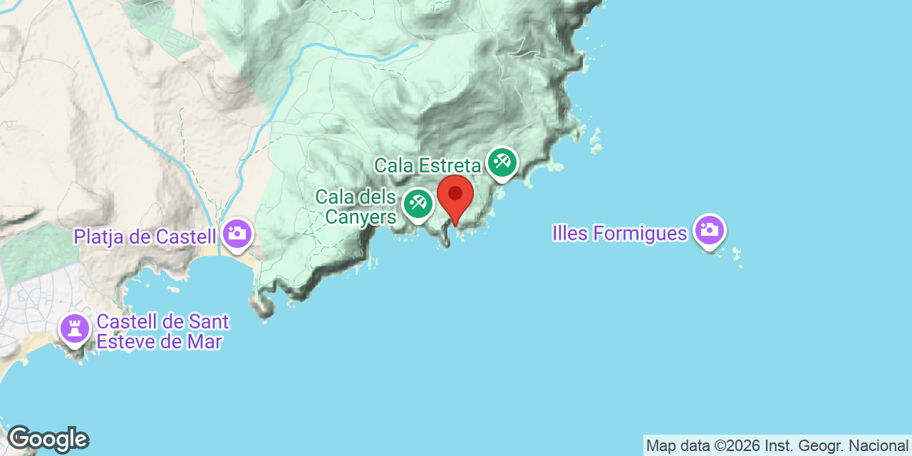 Location map of CALA PORTIÓ, COVA DE