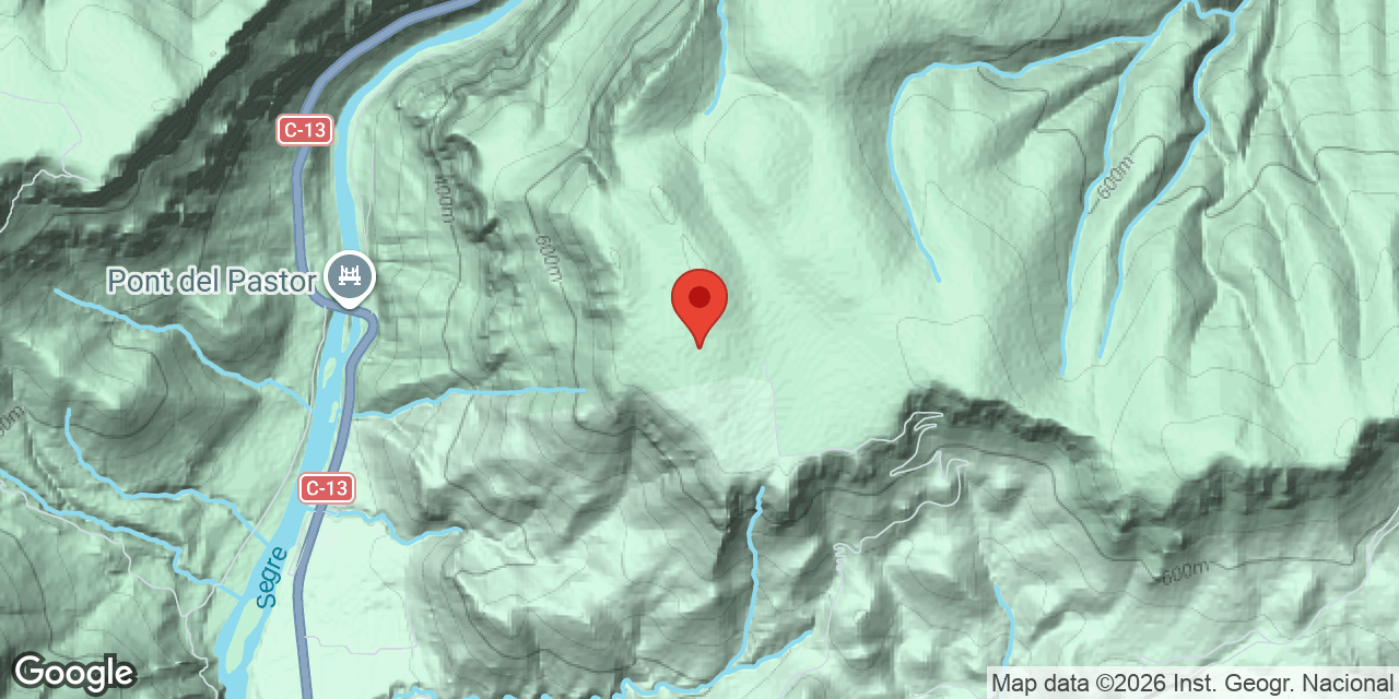 Mapa de situació de SERP, AVENC LA