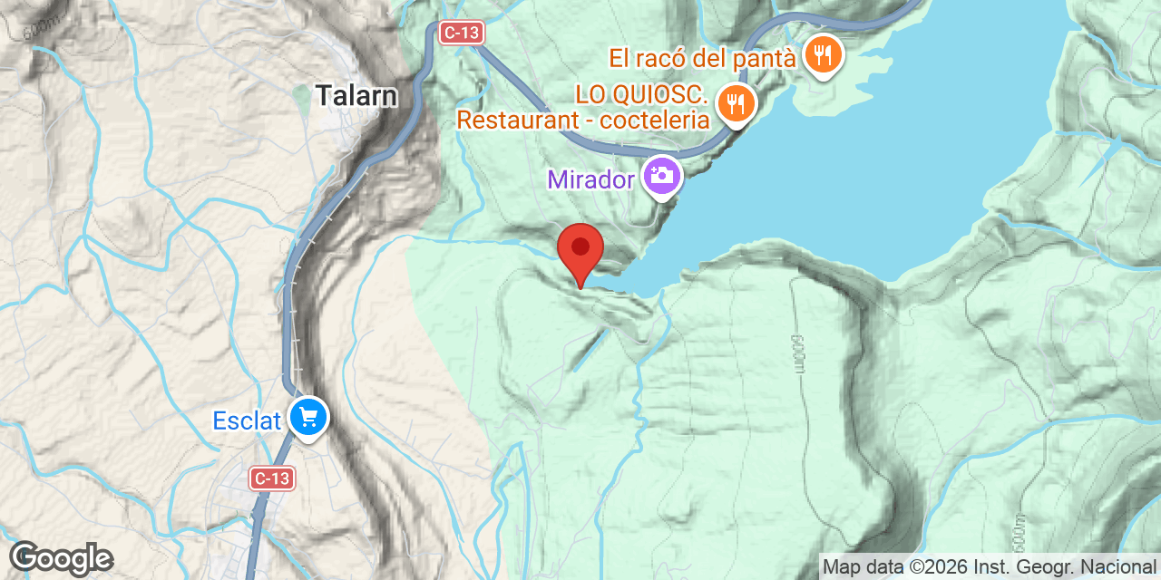 Mapa de situació de NERETS, COVA Nº1 DELS