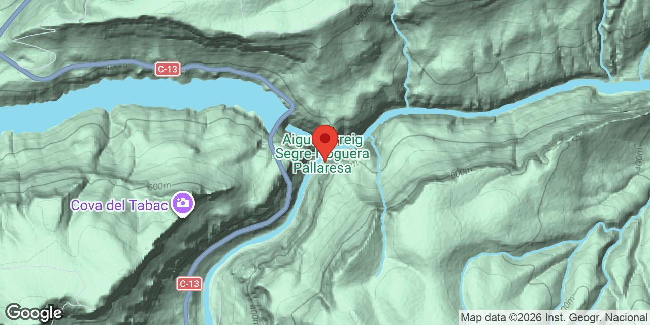 Mapa de situació de ARENA, COVA DE L'