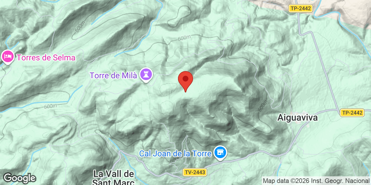 Mapa de situación de ANTISTIANA, AVENC