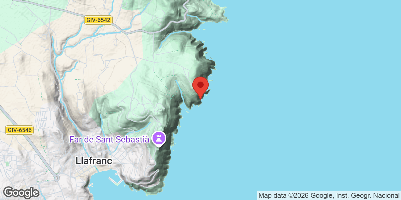 Mapa de situació de FRARE, COVA DEL
