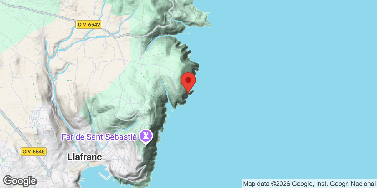 Location map of TABAC, COVA DEL