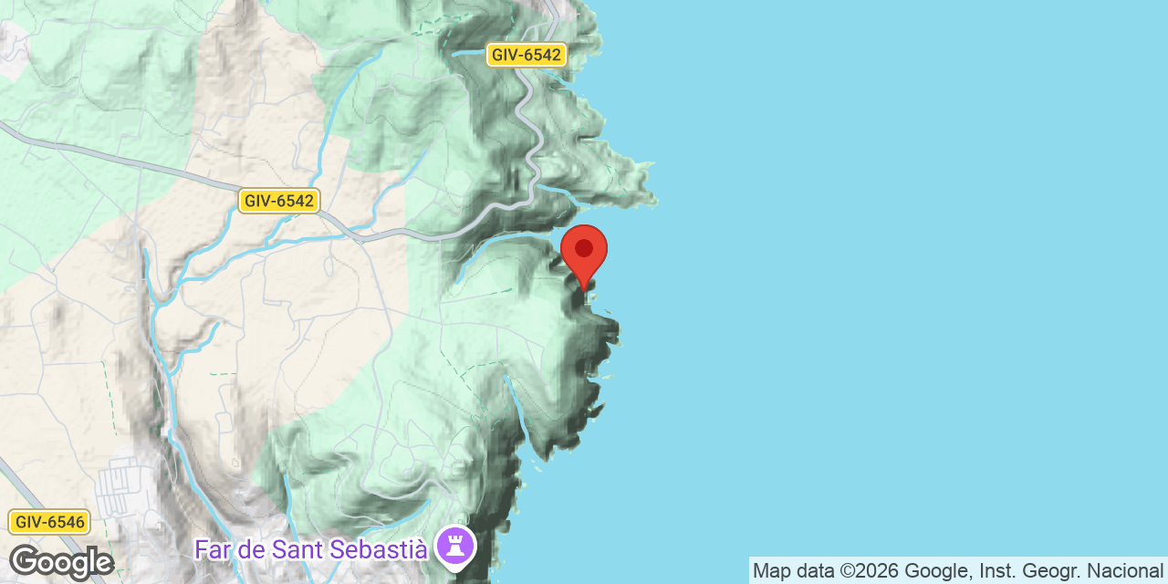 Mapa de situación de CALA PEDROSA, COVA DE