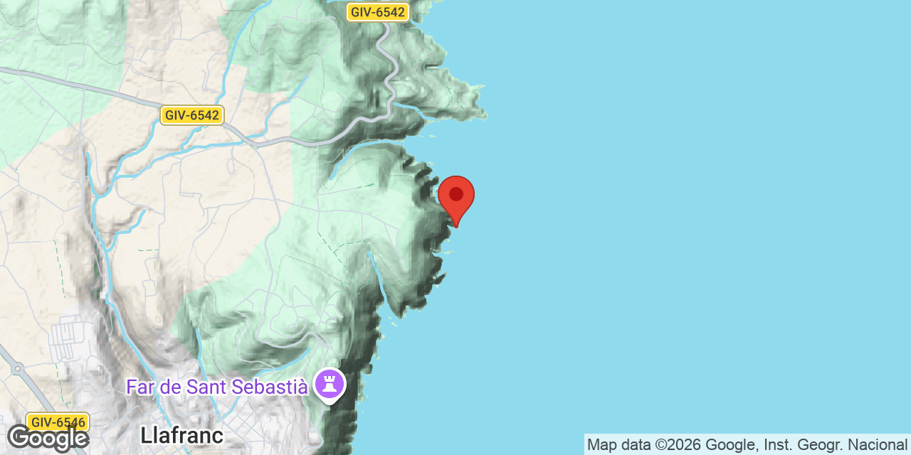 Carte de situation de PUNTA DE N'ESTELLA, COVA DE LA