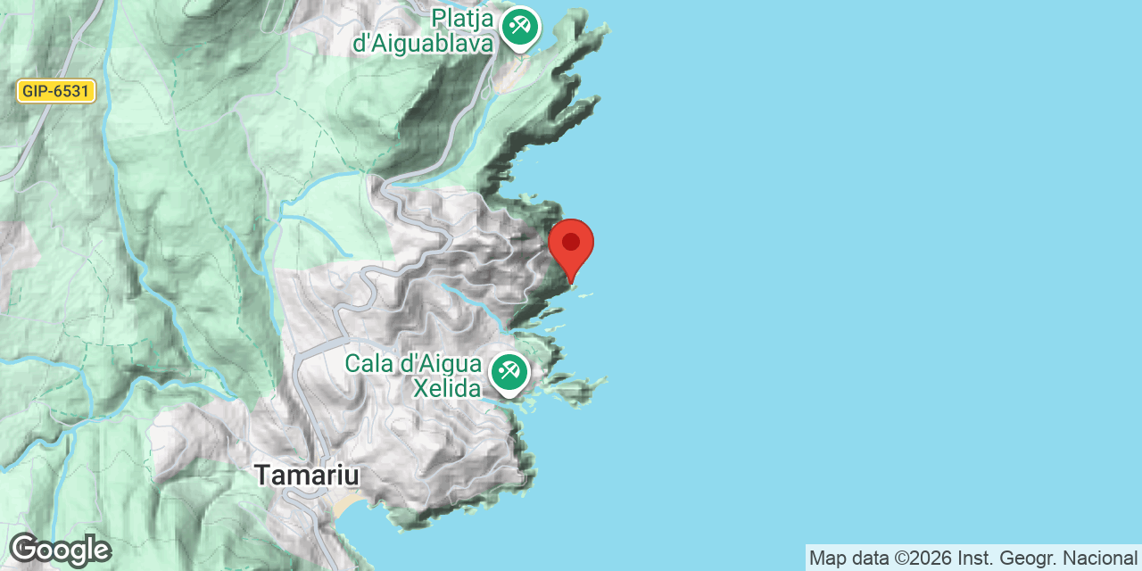 Mapa de situación de GAVINA, COVA DE SA